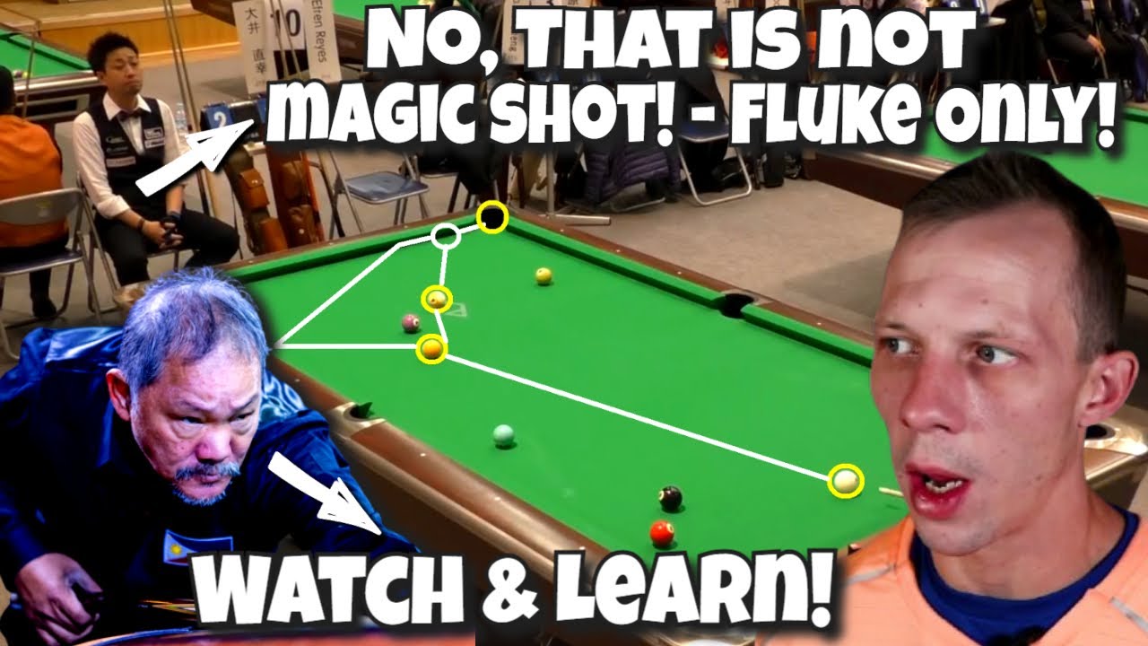 Pure Sorcery on the Table Efren Reyes Breaks Two Rivals with a Jaw-Dropping Magic Shots