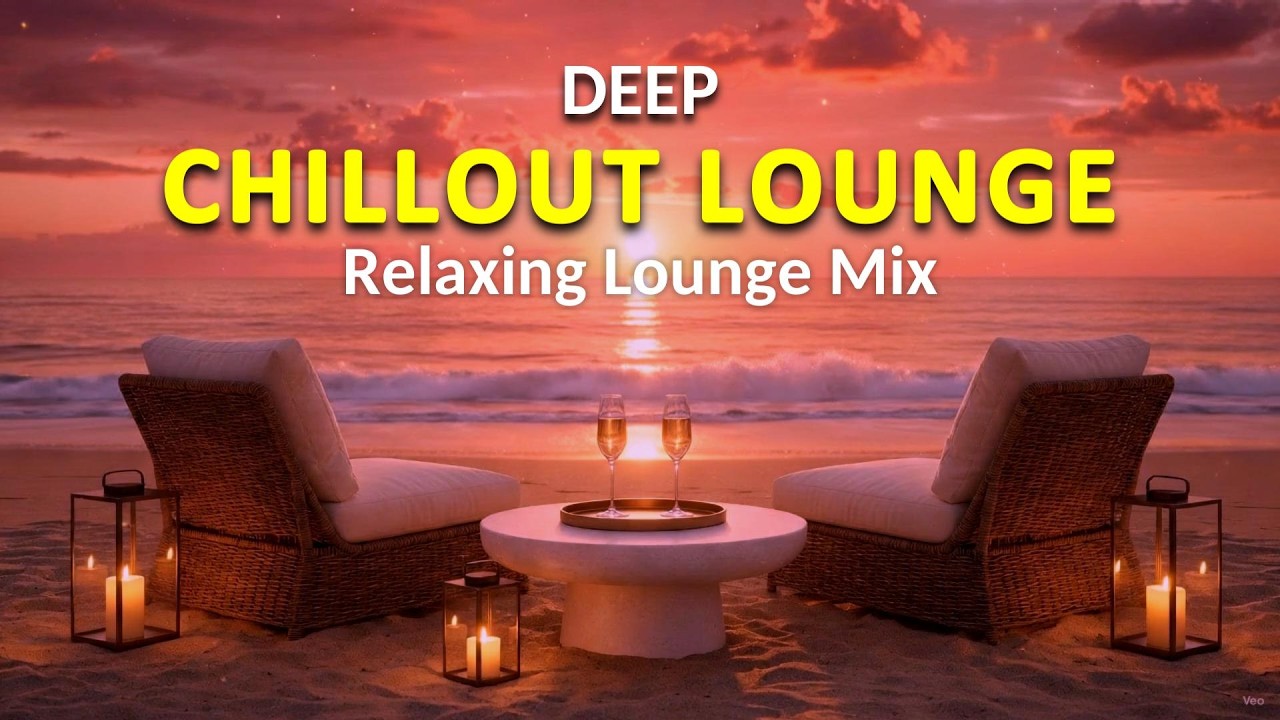 Deep Chillout Music 🌅 Tropical Sunset Beach Lounge for Relaxing, Studying & Peaceful Evenings