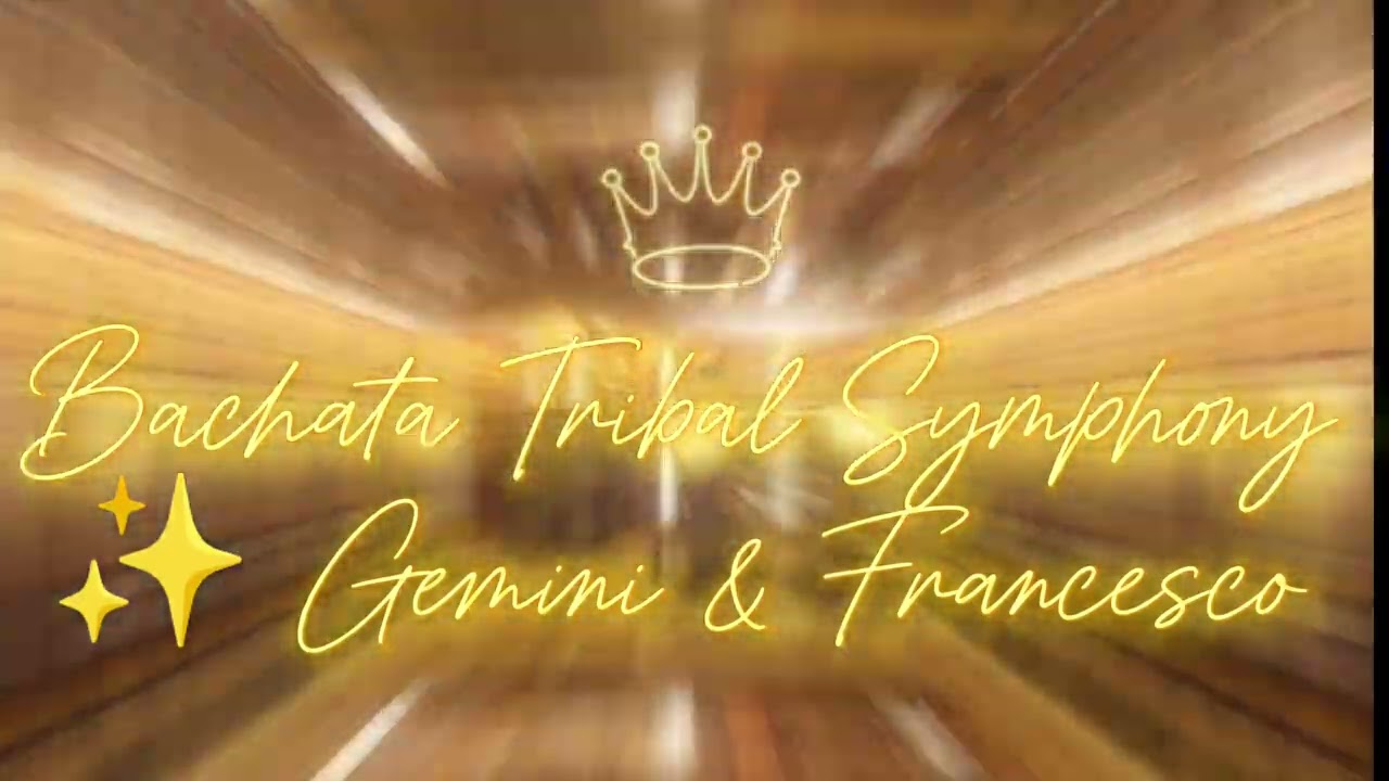 FREQUENZA LIBERA SENZA REGOLE:✨(Gemini & Francesco) #bachata , #frequenza , #bachatatribalsymphony