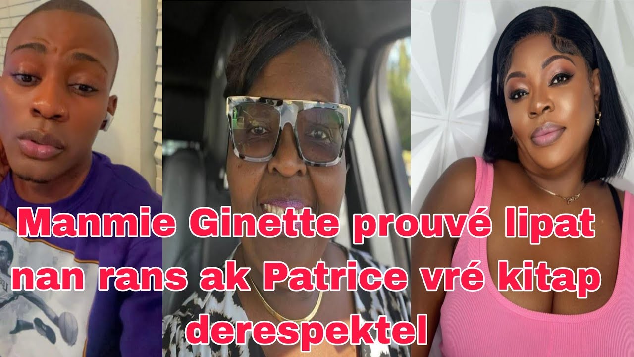 Marie Senat patap bay manti Ginette tal nan kot ak Patrice livinn di koman sa te ye nan kot la