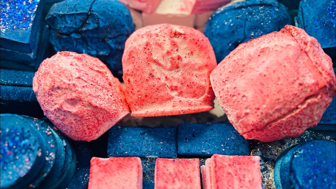 Bonsoir .. Mass Crush featuring Glitter Mix Pink Big Blocks and Reforms 🌸💘🦋