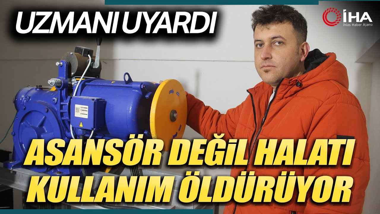 Uzmanı Uyardı Asansör Değil Halatı Kullanım Öldürüyor