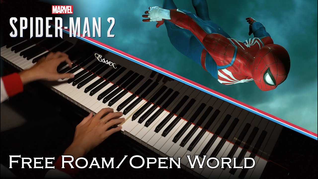 Background Music Theme [Peter] - Marvel's Spider-Man 2 [Piano Cover + Sheet Music]