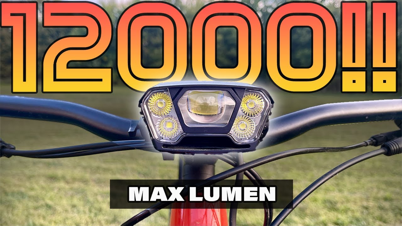 Самый мощный в мире велосипедный фонарь / Magicshine Monteer 12000