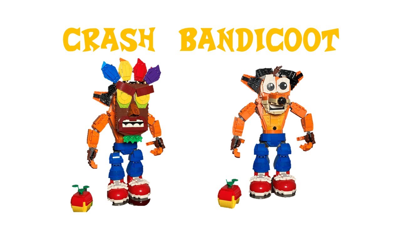 Lego Crash Bandicoot - designed by Jarren Harkema