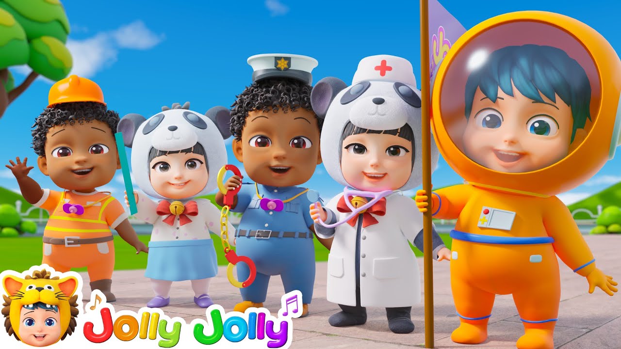 Job and Careers Songs | So Many Jobs, So Much Fun | Jolly Jolly - Nursery Rhymes