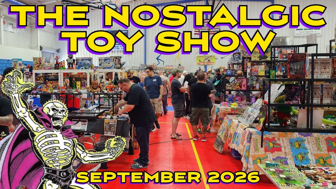 The Nostalgic Toy Show Is Back & Better Than Ever With More Vintage Toys Than I've Ever Seen!