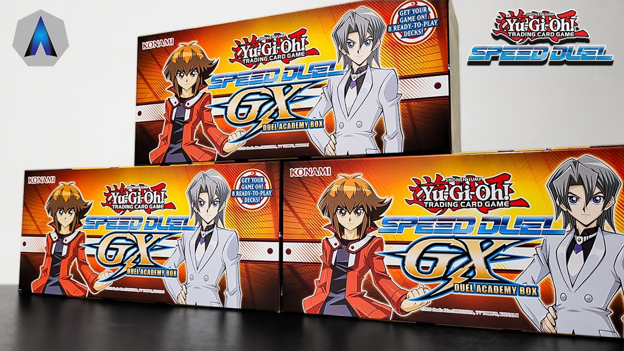 *NEW* BEST YUGIOH SET IS BACK!!! Speed Duel GX - Duel Academy Box Opening!!!