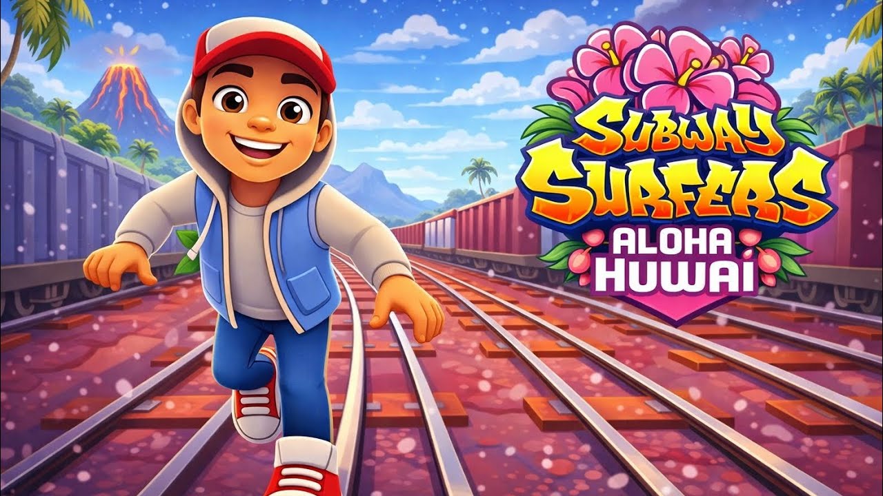 5 Minutes Of Subway Surfers Aloha Huwai | Subway Playz
