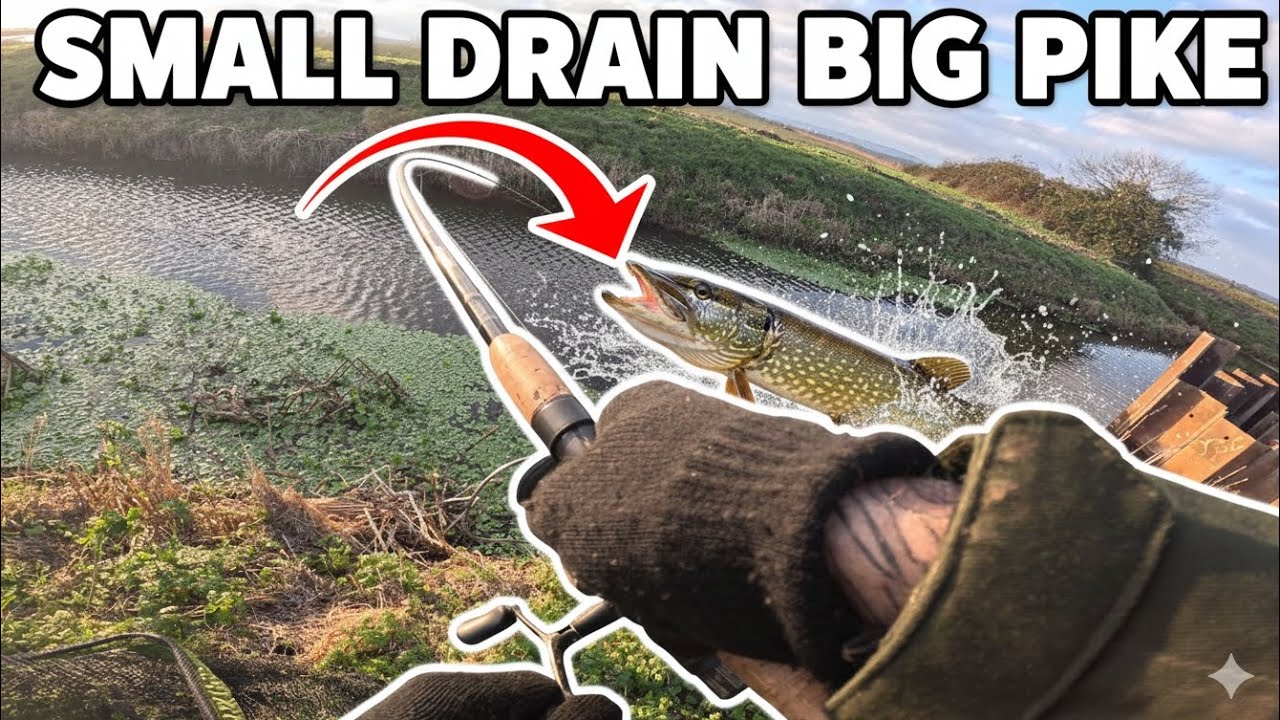 ​I Can't Believe This Giant Was Hiding Here! Christmas pike fishing special 🎣🐊🎅