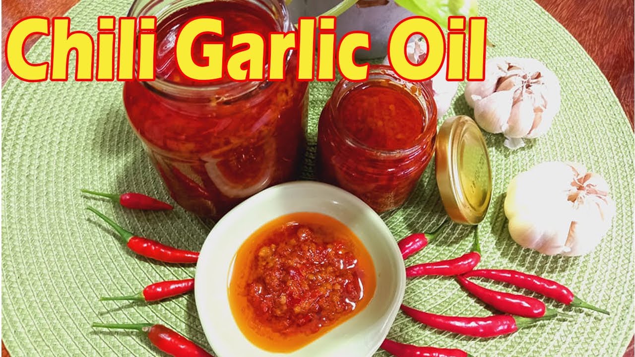 CHILI GARLIC OILB | BAMBA'S KITCHEN