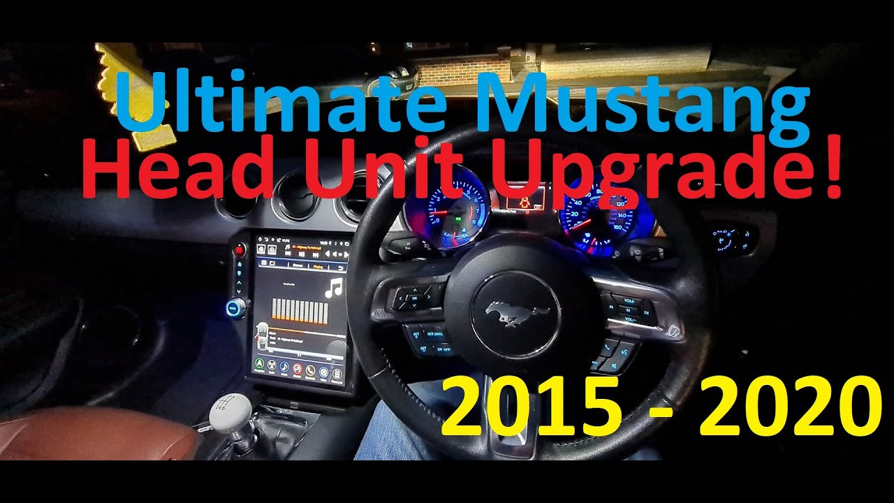 Головное устройство Linkswell в стиле Tesla на базе Android для Ford Mustang 2015-2020 — Android ...