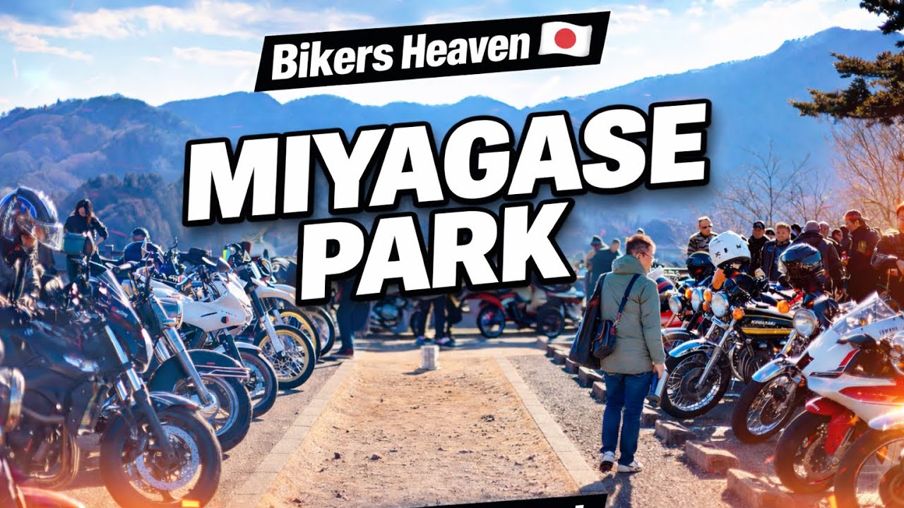 Miyagase Park 🇯🇵 | Tokyo Bikers Heaven | Sunday Ride Vlog