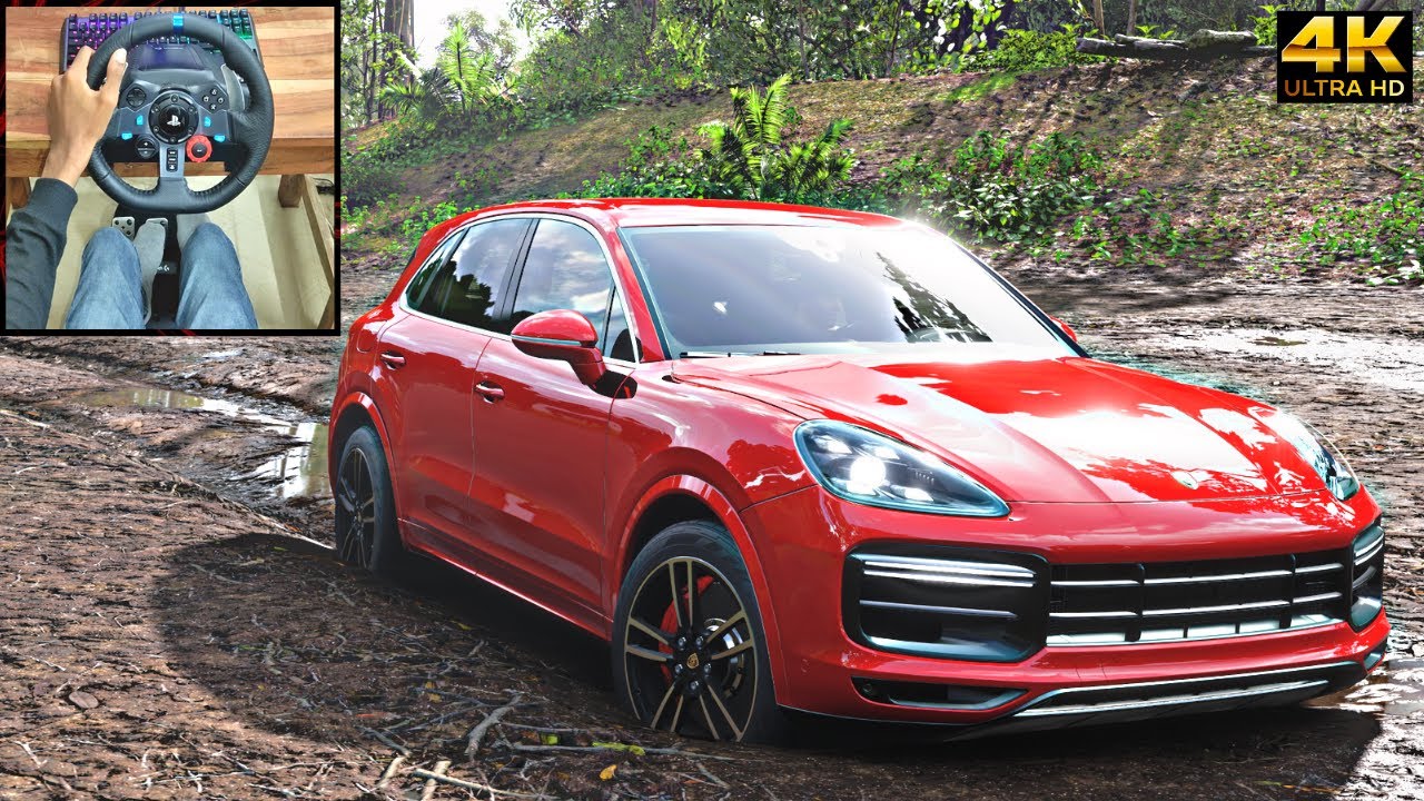 PORSCHE CAYENNE | Offroading | Forza Horizon 5 | Logitech g29 gameplay