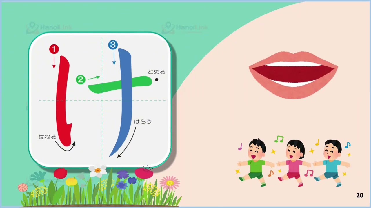 Bài 2: Âm Ka - Cách đọc và viết bảng chữ cái Hiragana | Học tiếng Nhật
