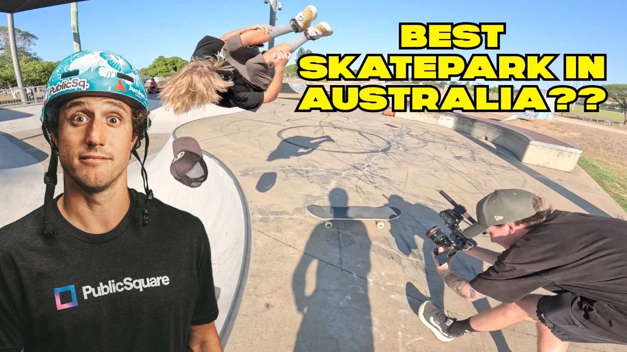 NITRO CIRCUS CREW rates every SKATEPARK on AUSTRALIA TOUR