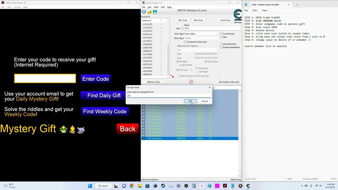 Pokemon Tower Defense Get any pokemon hack