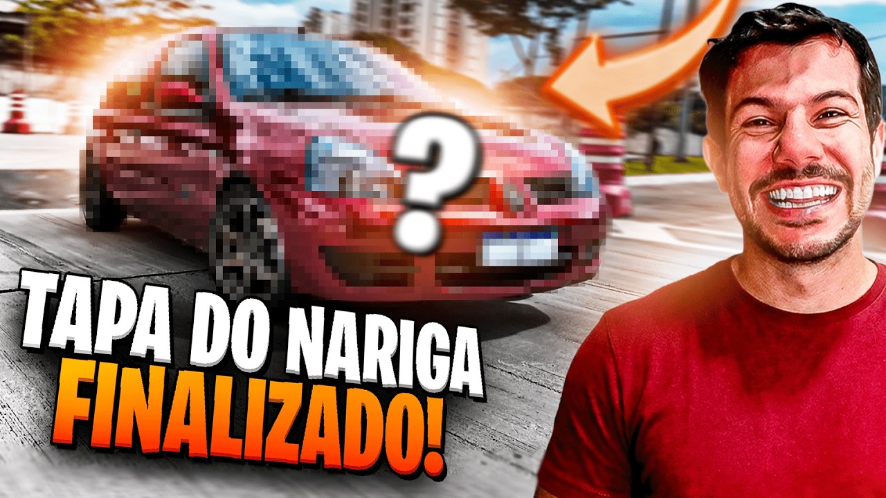INVESTIMOS TUDO NESSE CLIO!! O TAPA DO NARIGA 2 TÁ PRONTO 🔥