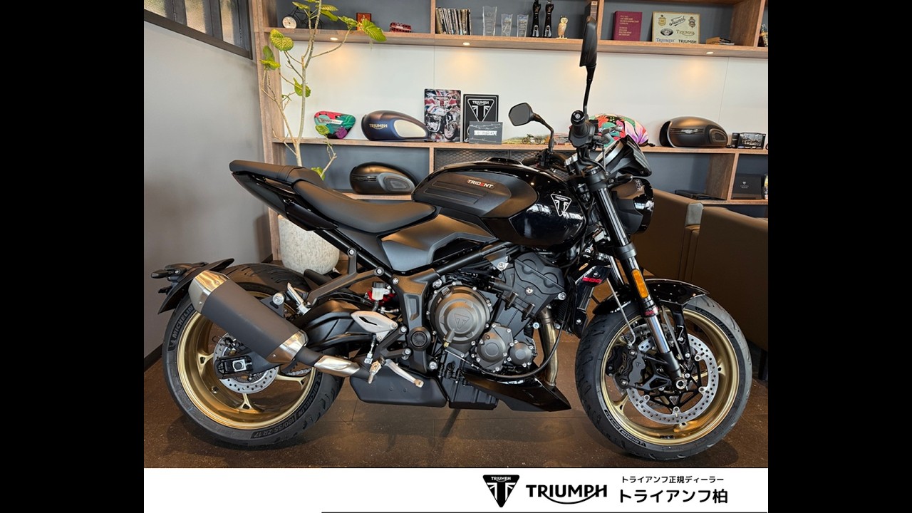 新車　トライデント８００