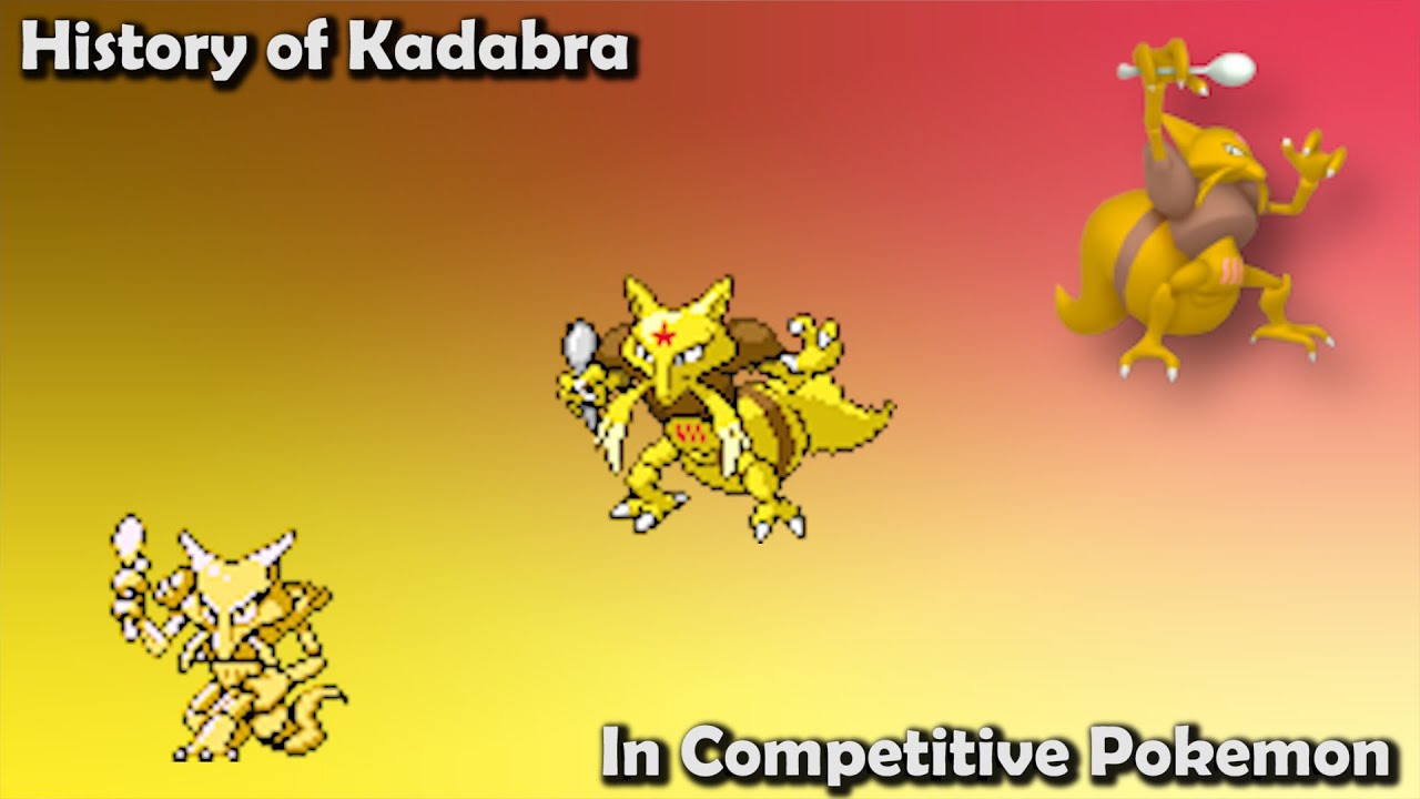 How GOOD was Kadabra ACTUALLY? - History of Kadabra in Competitive Pokemon