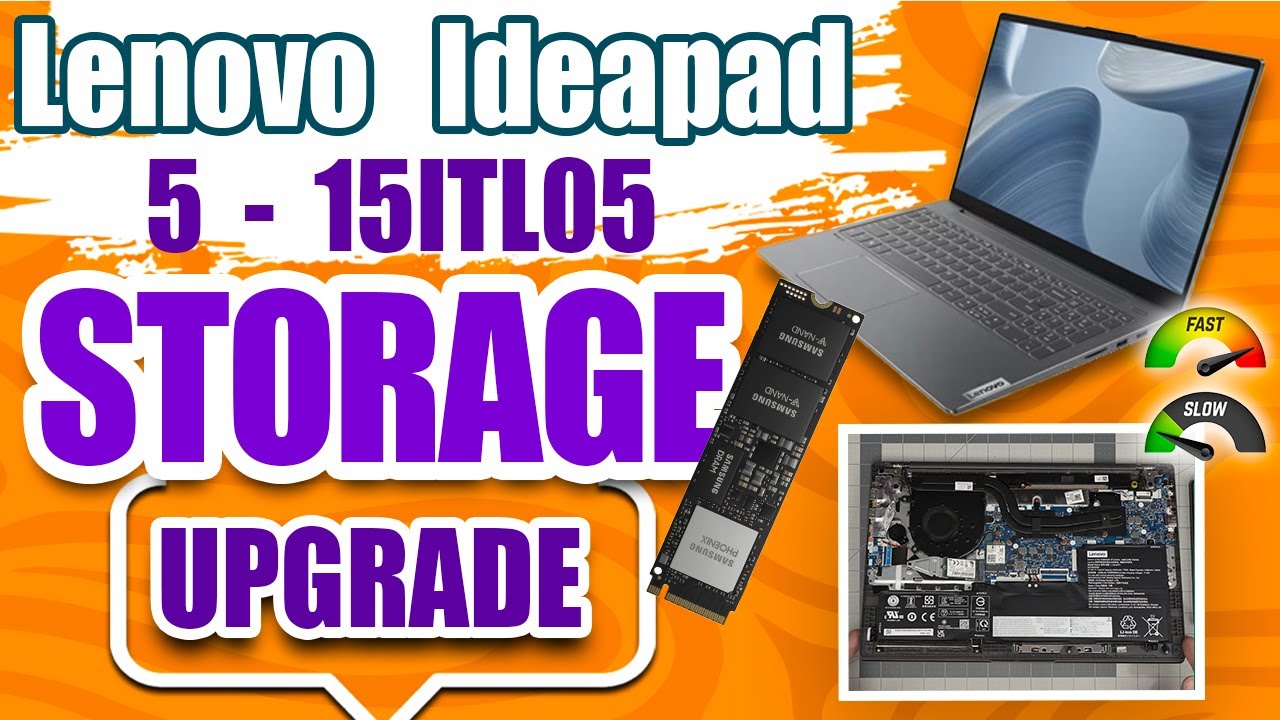 Как заменить NVMe SSD на ноутбуке Lenovo IdeaPad 5 15ITL05 (простое руководство)