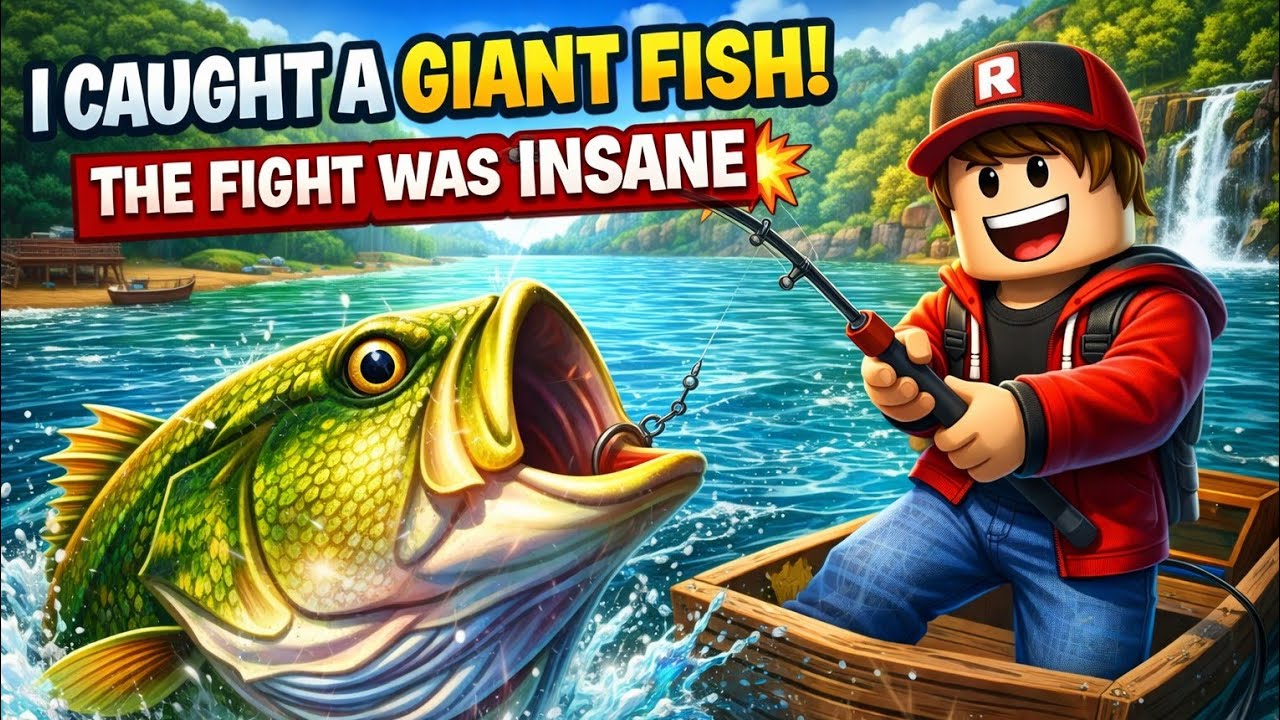 I Caught a Giant Fish! The Fight Was Insane