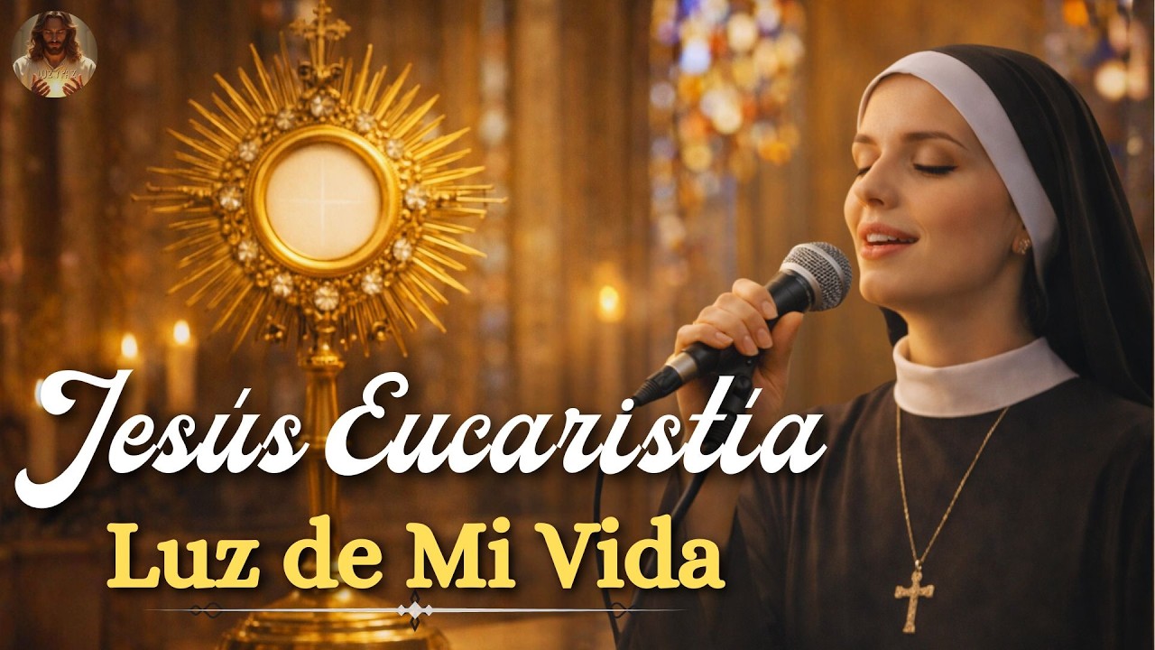 ADORACIÓN EUCARÍSTICA 🙏 Jesús Eucaristía, Luz de Mi Vida | Cantos al Santísimo Sacramento