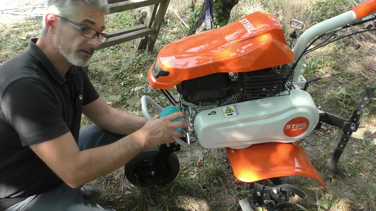 Schimb ulei motor Motosapa STIHL MH 600.1!