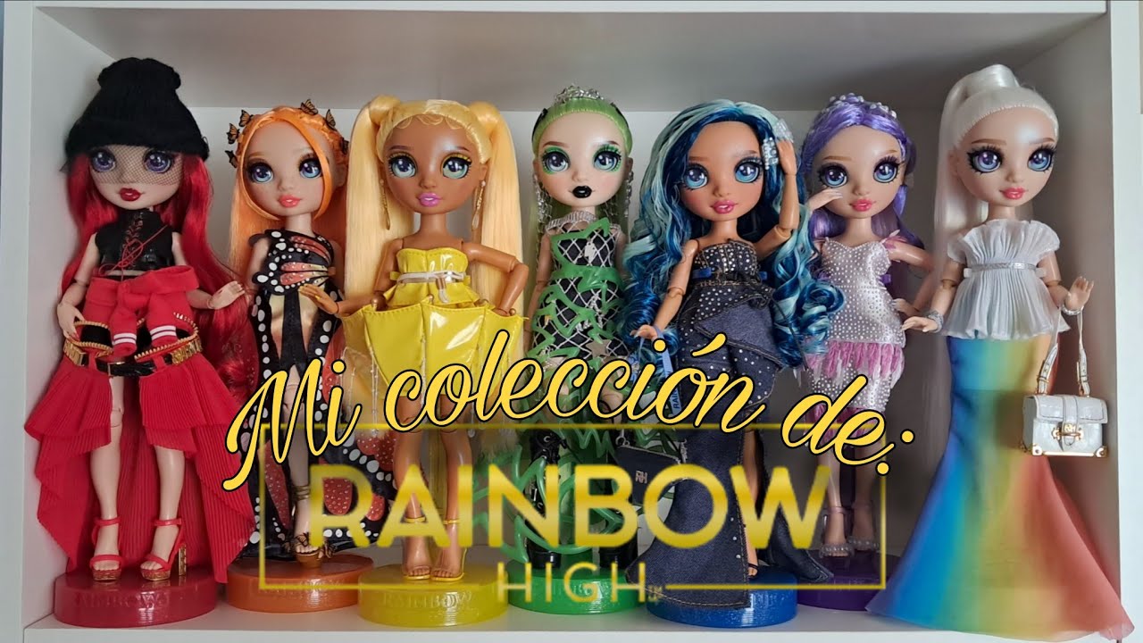 Mi COLECCIÓN completa de RAINBOW HIGH 2025 🌈✨️✨️ (Más de 120 Muñecas)!