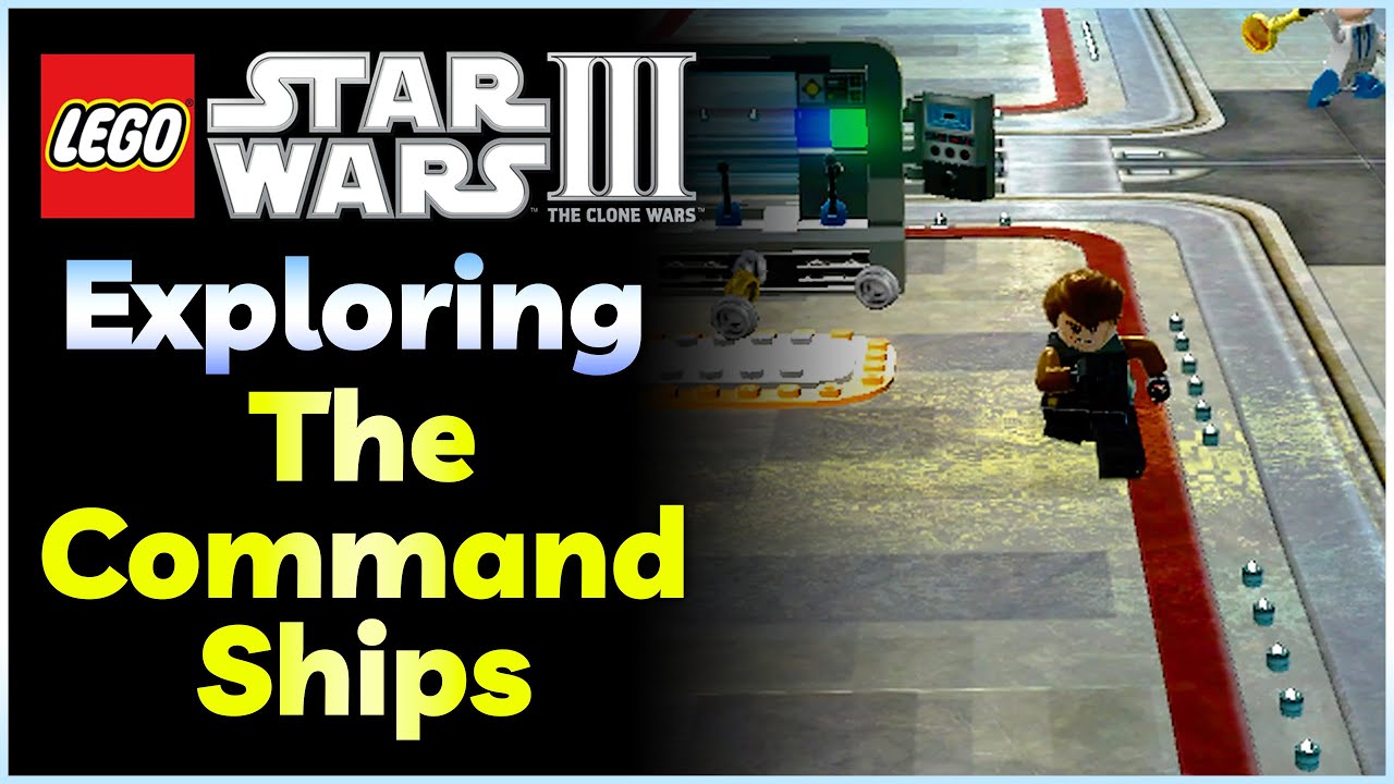 Исследуем миры LEGO Hub | КОМАНДНЫЕ КОРАБЛИ (LEGO Star Wars III: Войны клонов)