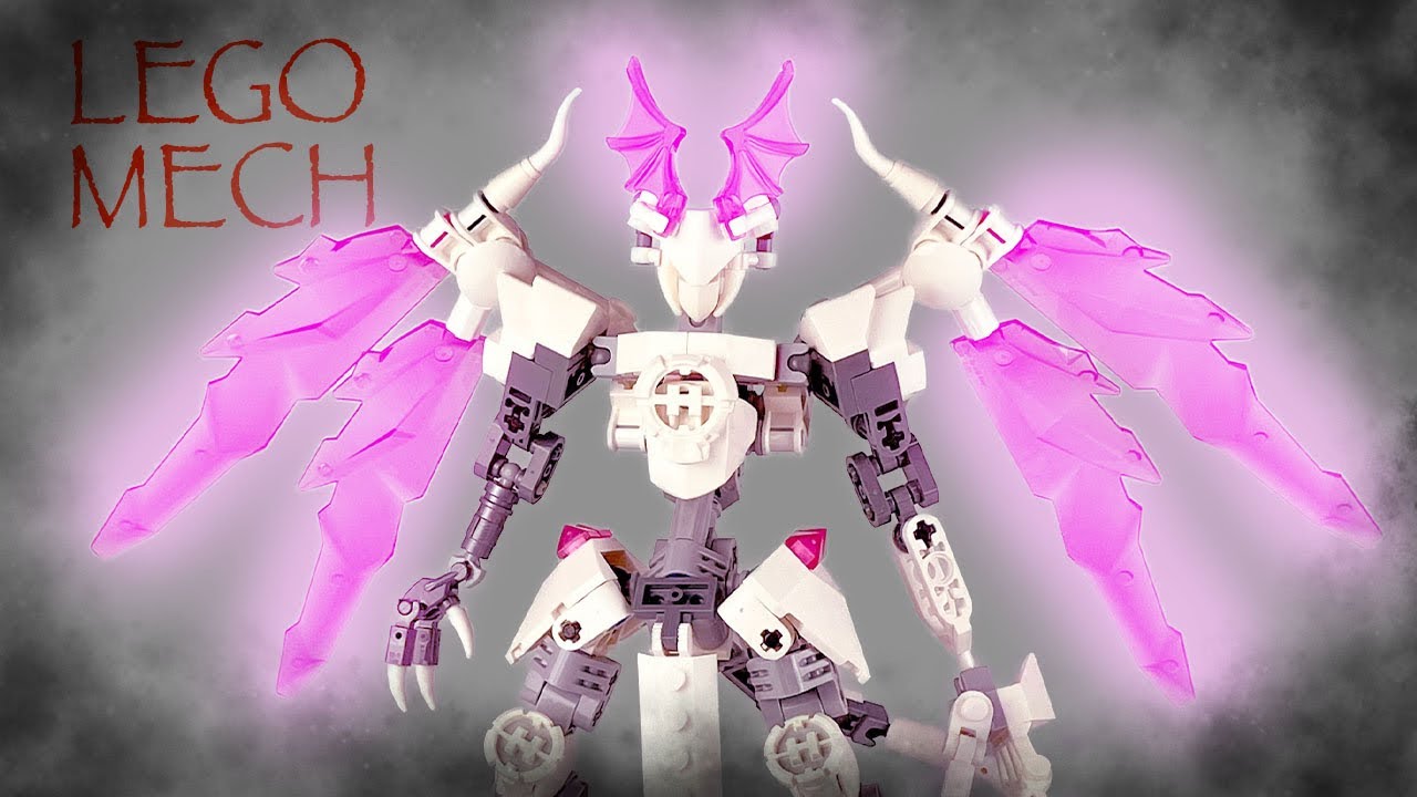 LEGO MECH 『White dragonoid』