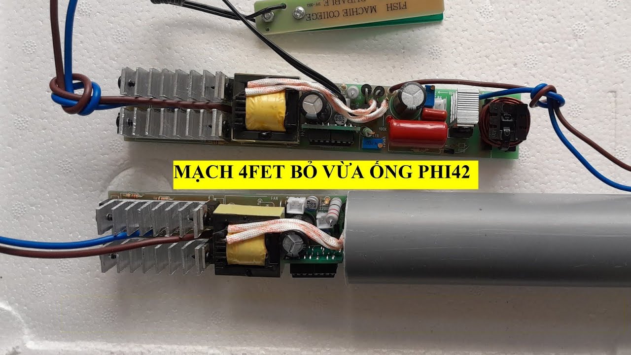 MẠCH 4F BỎ ỐNG PHI42 CHẾ KÍCH LẶN. HOẶC VỢT BỘ