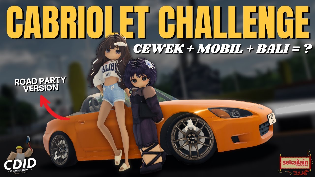 Road Party Versi Cewek. Cabriolet Challenge Bali! Berani Ikutan??