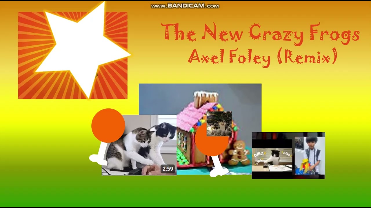 The New Crazy Frogs - Axel Foley (Remix) New Full Length Video (Clip Video Oficiel) Album Version