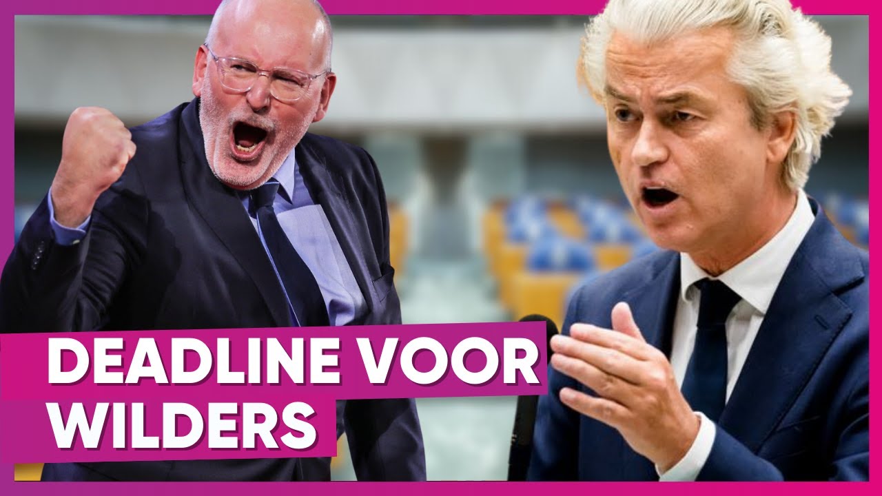 Timmermans wil onderhandelen over links kabinet na falen Wilders
