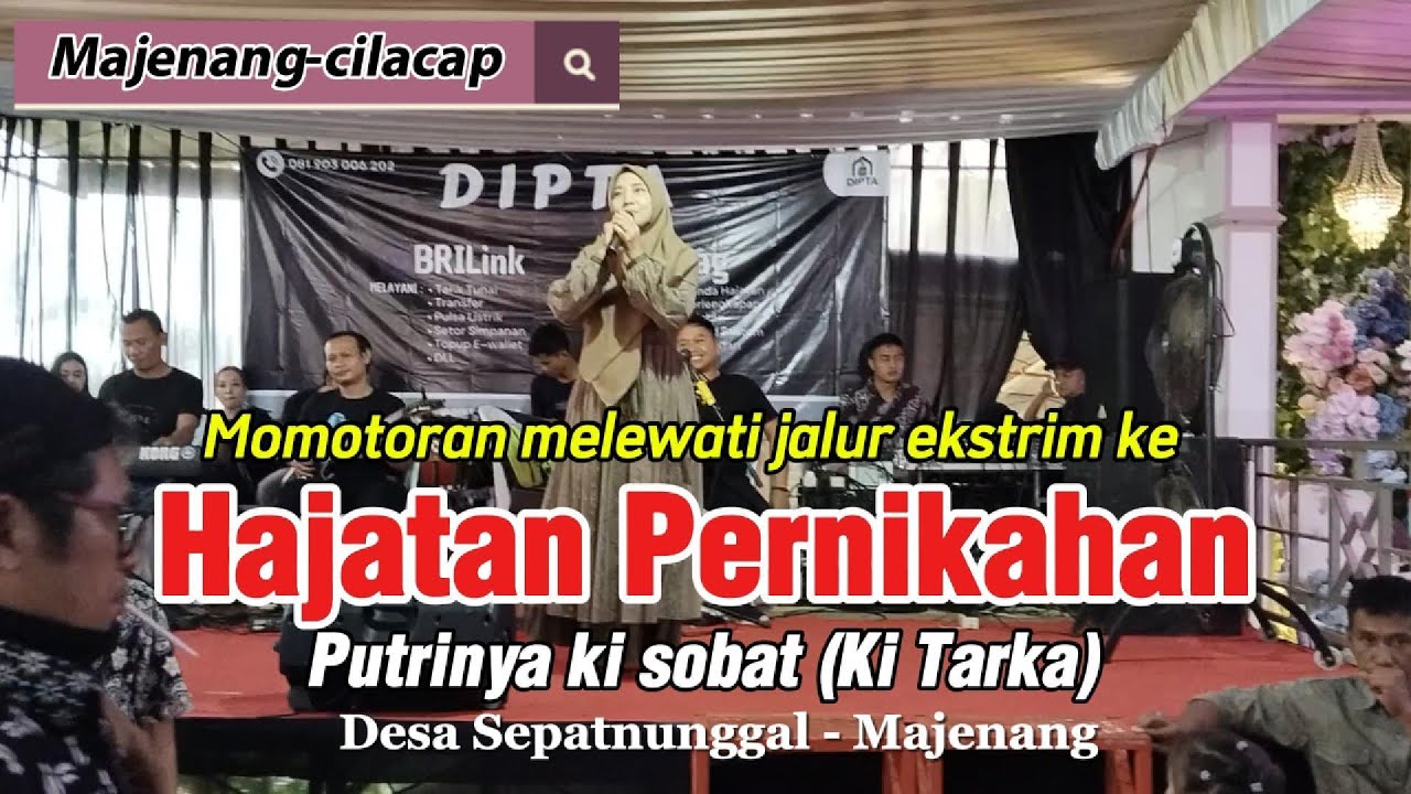 Perjalanan seru melewati jalur ekstrim ke HAJATAN PERNIKAHAN ki sobat di desa Sepatnunggal Majenang