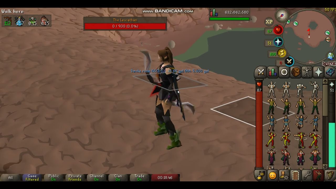 Stunless, No-Plugin Leviathan Kill (with perfect music sync) - Old School RuneScape