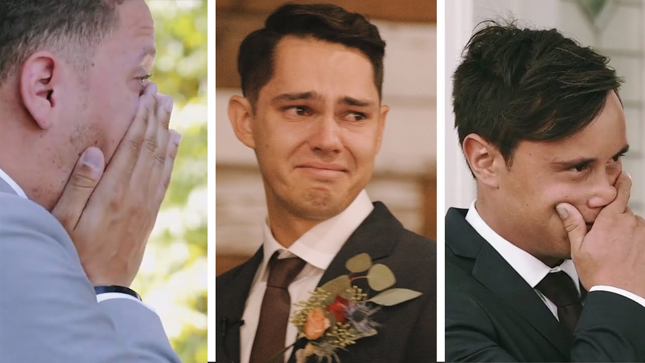 BEST First Looks Compilation of All Time! Grooms React to Seeing Their Brides