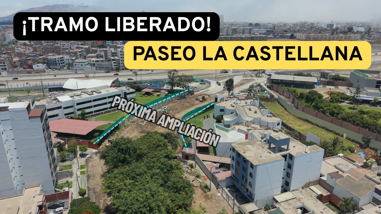 ¡Por fin! Paseo La Castellana queda 100% liberado