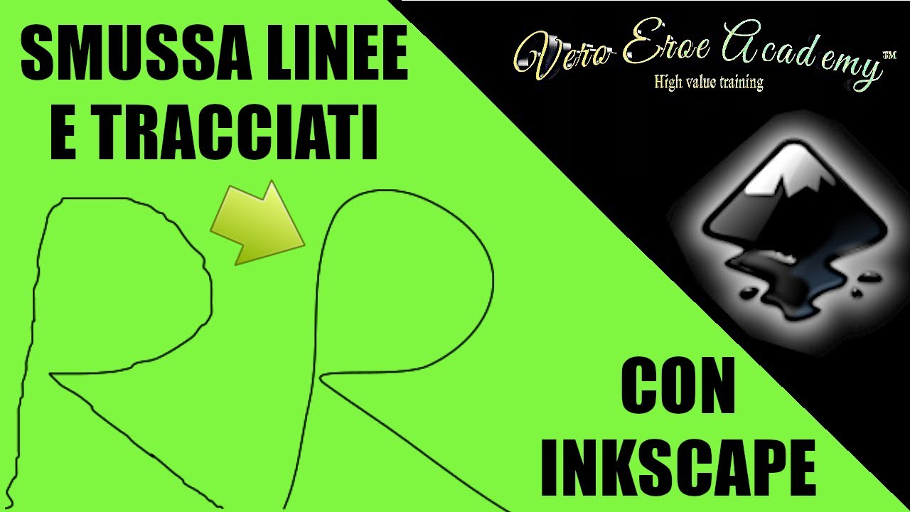 COME SMUSSARE LINEE E TRACCIATI CON INKSCAPE
