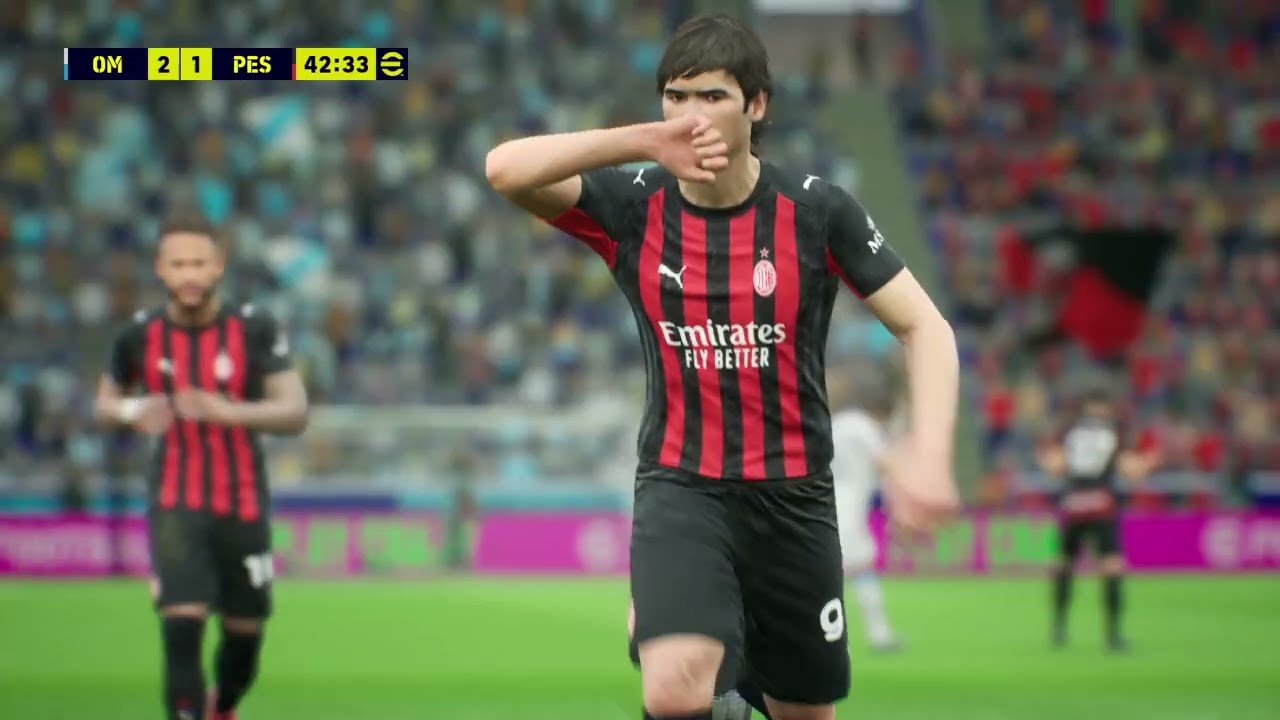 eFootball 2026 Online - Gameplay Ac Milan vs Olympique de Marseille