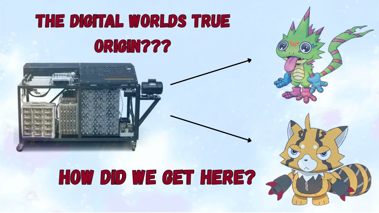 The Origin of the Digital World – Digimon’s True Beginning
