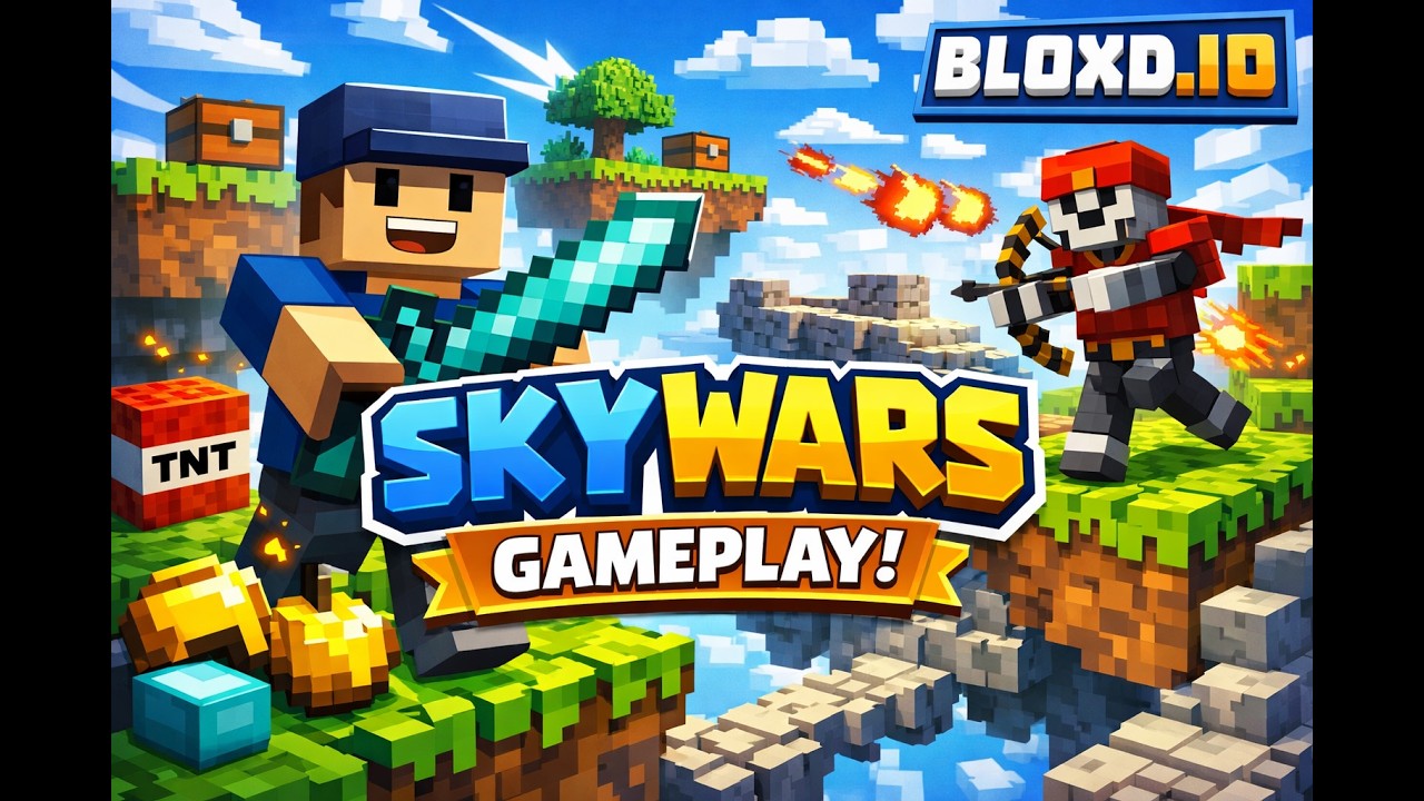Skywars Gameplay | Bloxd.io