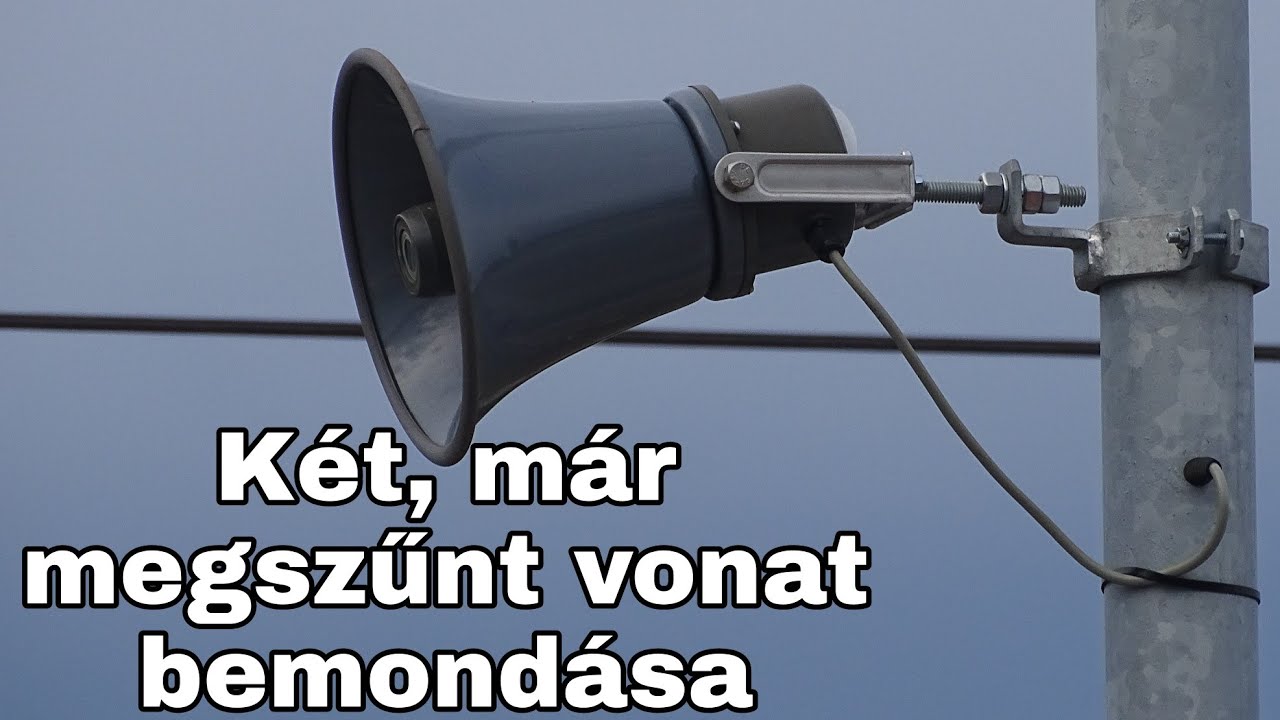 Rábai Balázs és Mátyus Kati hangosbemondásai a sátoraljaújhelyi sebesvonatokról (Aszód, 2020.)