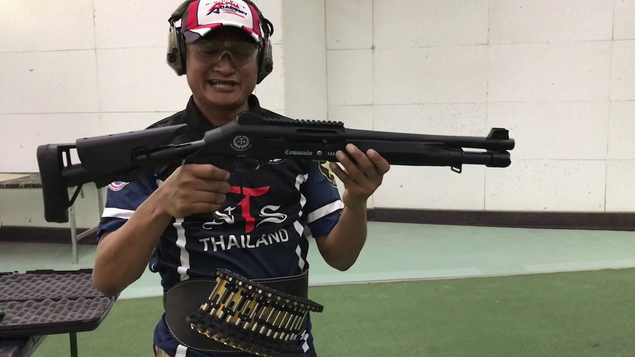 ยิงปืนใหม่แกะกล่อง คอมมานโด M4 ลำกล่อง 14 นิ้ว