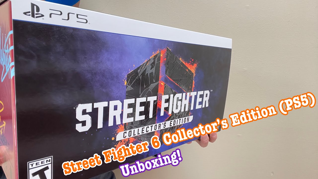 [РАСПАКОВКА] Коллекционное издание Street Fighter 6 (PlayStation 5) (английские субтитры)