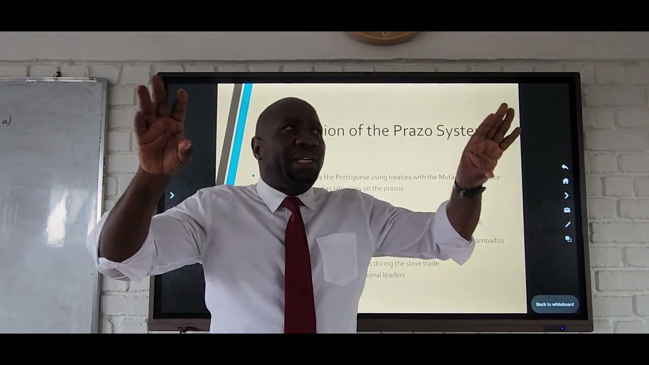 Prazo system introduced by the Portuguese in the Zambezi valley.