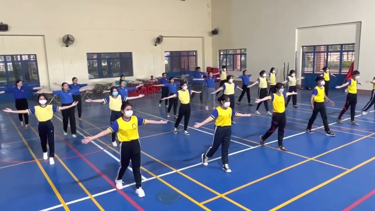 Tập thể dục giữa giờ - THCS Trần Hưng Đạo