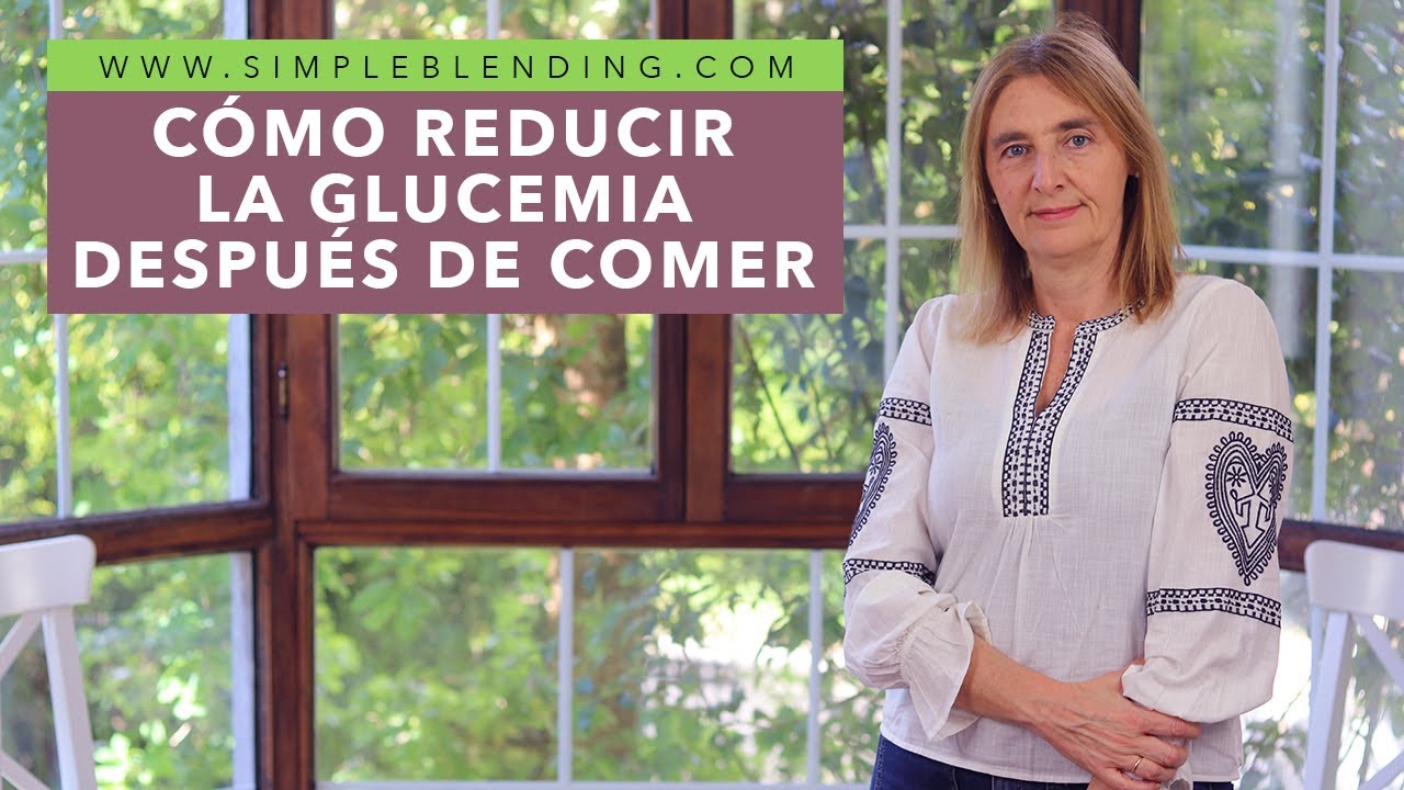 ASÍ NUNCA MÁS TE SUBIRÁ LA GLUCEMIA DESPUÉS DE COMER | Cómo bajar el IG de las comidas