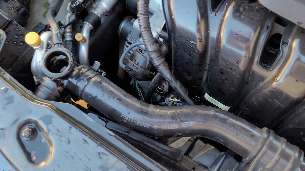 09-14 Hyundai Sonata 2.4L Coolant flush & refill